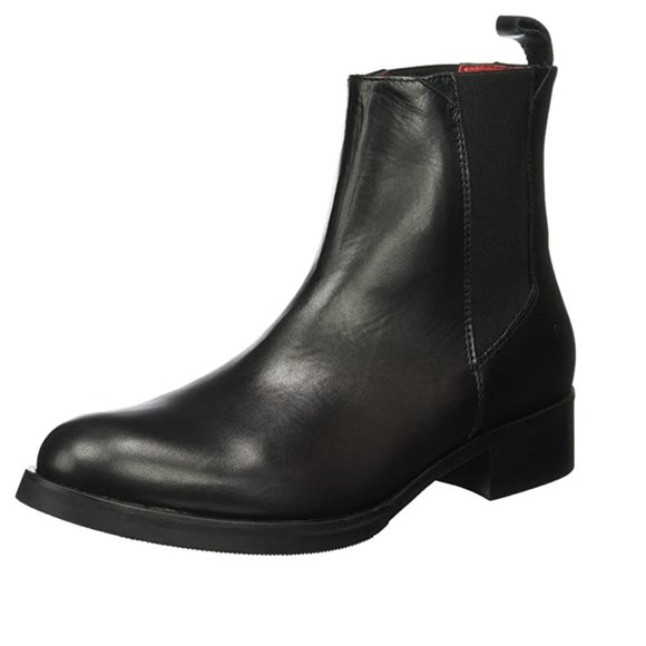 Liebeskind Black Chelsea Ankle Boots - Picture 1 of 10